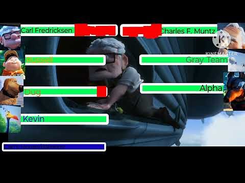 UP (2009) Final Battle with Healthbars 1/2