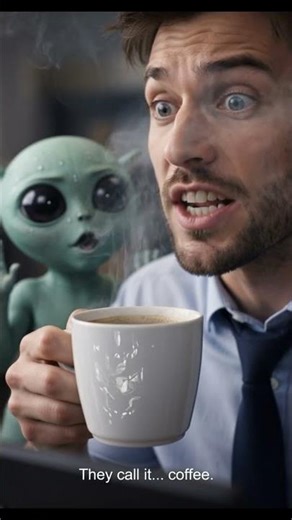 Aliens Just Discovered Coffee… and It’s Terrifying ☕👽