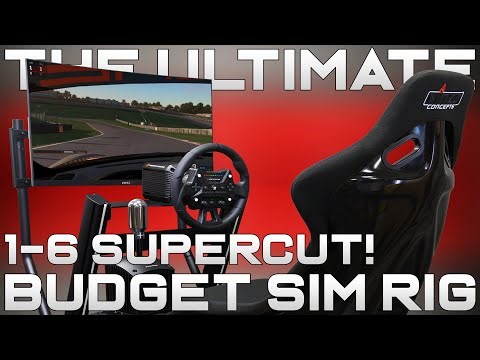 Building the ULTIMATE Budget Sim Racing Rig - Full Series Supercut (Episode 1-6) [4K]