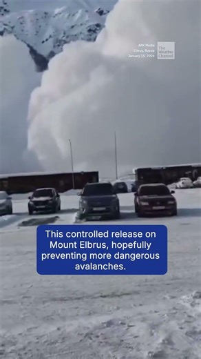 Planned Avalanche Turns To Fear On Russia’s Mount Elbrus