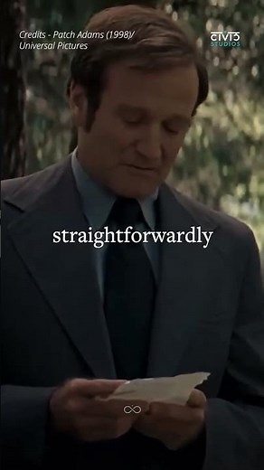 Robin William's Speech on Love | Patch Adams Movie Dialogue | Civic Studios #shorts