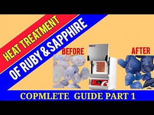 Heat treated ruby before and after | complete guide | Gemstone dealing |