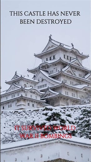 This Castle Survived 400 Years of War #ancientjapan #himejicastle #darkambient