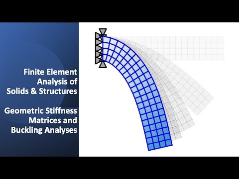 Geometric Stiffness Matrices and Buckling Analyses