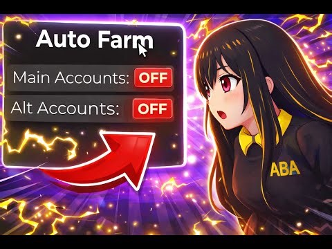 BEST ABA AFK FARM SCRIPT / 100K GOLD OVERNIGHT / 1 PRESTIGE PER DAY