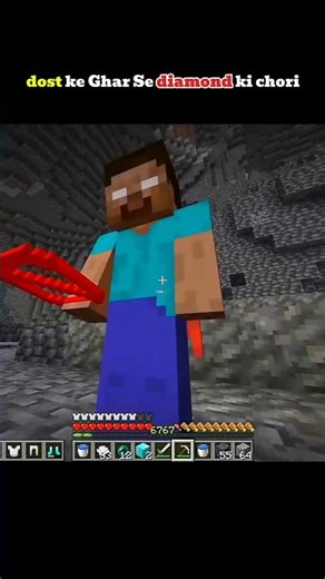 Dost ne diya Minecraft mein dhokha! Diamond mining gone WRONG!"