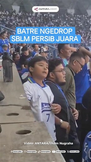 Batre ngedrop sblm Persib juara #persibjuara #vikings #football #viral #bobotoh #jawabarat #kdm
