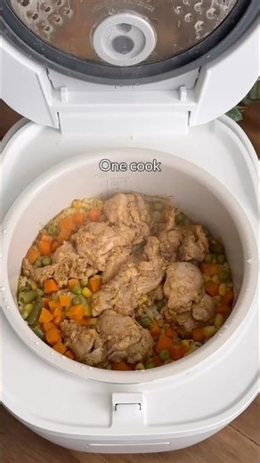 Rice Cooker: Tandoori Chicken & Curry Flavored Rice