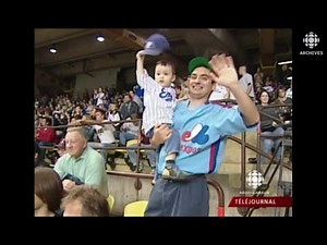 Dernière partie de baseball des Expos de Montréal au stade olympique en 2004