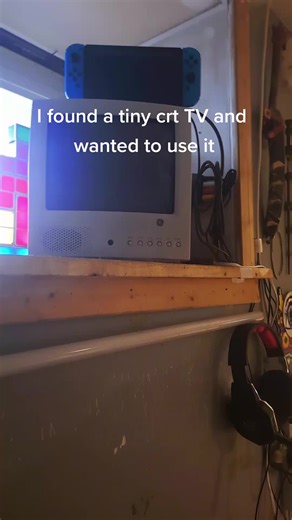 Setup Tiny CRT TV for Nintendo Switch