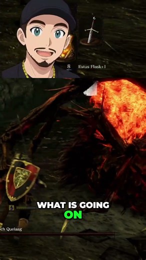 Surviving Quelaag's Lava Hell: Can You Beat The Chaos Witch? #shorts