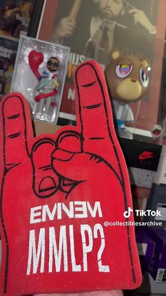 Eminem MMLP2 foam finger #eminem #slimshady #tiktok #fyp #foryoupage