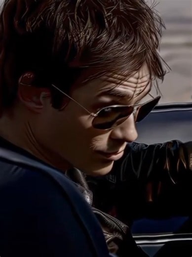 Damon Salvatore's Moonlight Kiss in The Vampire Diaries
