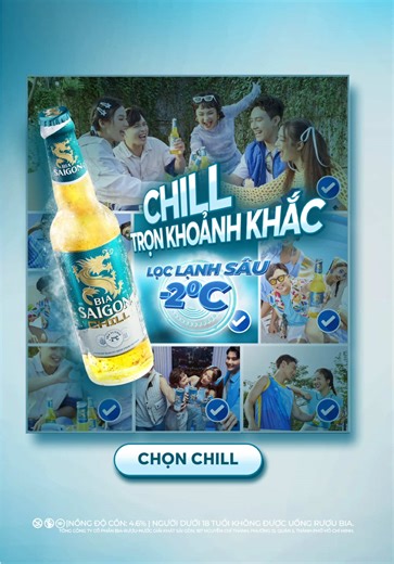Bia Saigon Chill: Trải Nghiệm Vị Bia Tươi Mới