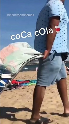 Coca-Cola light, Coca-Cola normal, Beach Memes 😂