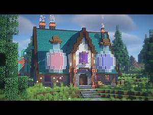 Minecraft : How to Build a Potion Shop 🧪