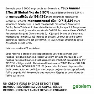 Avec Cetelem, n’attendez plus pour aménager votre intérieur ! 🏠 Profitez du prêt personnel à 5,50% ! | Cetelem France