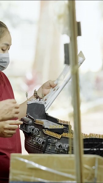 The Soul of a Craftsman | Wooden Boat Model Making Process ⚓