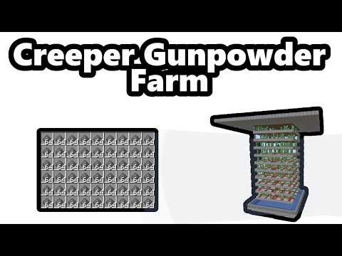 NEW UPDATE Minecraft Java 26.1 Creeper Farm Tutorial | 2000 Gunpowder Per Hour