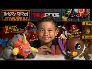 BATTLE ON GEONOSIS - Angry Birds Star Wars II TELEPODS WEEK - Day 2