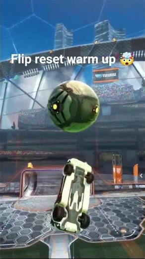Casual warm up... Then I Hit a Flip Reset 🤯 | Rocket League