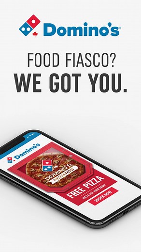When plans fall apart, pizza comes to the rescue. 🍕 Sign up. Order. Redeem. #EmergencyPizza | Domino's Pizza