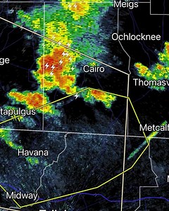 Severe thunderstorm warning for Southeastern Decatur County in southwestern Georgia... Southern Grady County in southwestern Georgia... Southwestern Thomas County in south central Georgia... * Until 645 PM EDT. | Chris Zelman WALB