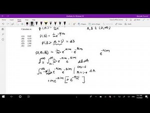 SOA Exam P Question 300 | Exponential Multivariate Distribution
