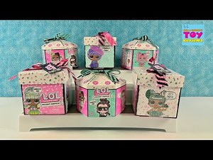 LOL Surprise Present Surprise Palooza Series 1 & 2 Doll Unboxing Review | PSToyReviews
