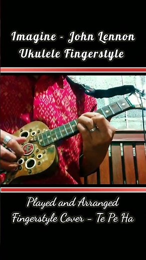 Imagine - John Lennon | Ukulele Fingerstyle #Shorts