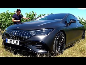 NEW 2023 Mercedes AMG EQE 53 | BRUTAL Drive Review Exterior Interior