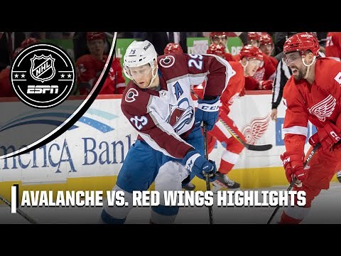 Colorado Avalanche vs. Detroit Red Wings | Full Game Highlights