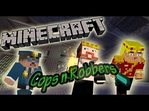 MineCraft Prison Break "Cops N Robber" With Ray Guns!