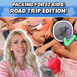 142K views · 1.5K reactions | PACKING With 12 Kids For An 8-Hour Road Trip!  | Not Enough Nelsons | Facebook