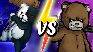 Monokuma vs Bear: 3D Animation #danganronpa | Animation Rewind