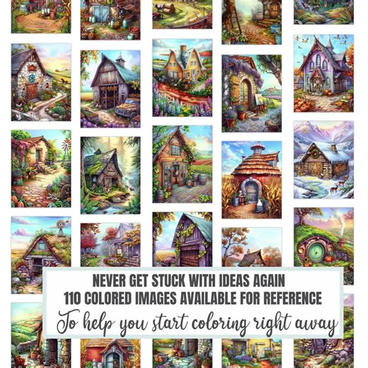 Charming Old Barns: 110 Coloring Pages for Adults and Kids Instant Download Grayscale Coloring Book Printable PDF & JPG Bundle Farm Coloring - Etsy