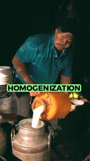 HOMOGENIZATION | What is Homogenization of Milk? 🥛