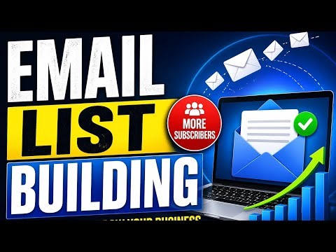 Email List Building Ka Secret 🚀 | 0 to 10,000 Subscribers Fast!