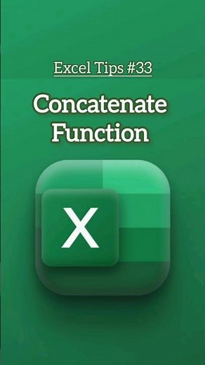 How to Join letters with simple Function in excel | Concatenate Function |