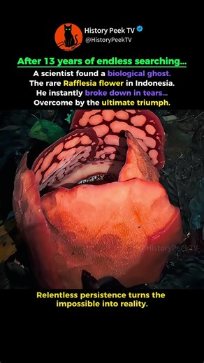 The 13-Year Hunt for Earth's Rarest Alien Plant 👽🌺 #shorts