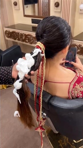 long bridal braid #diyhairstyle #easyhairstyle #supereasyhairstyle #newhairstyle #braidhairstyle