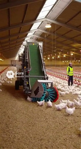 Chicken harvester in action! #farming