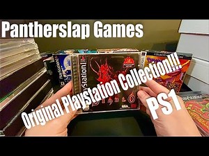 Original PlayStation PS1 Collection with Pantherslap Games!