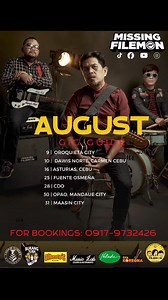 AUGUST #MissingFilemon #foryoupagereels #fbreelsfypシ゚viralシ | Missing Filemon