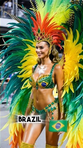13 Goddesses from Around the World Owning Carnival Like VS Angels 🔥✨ #amazing #ai #runway