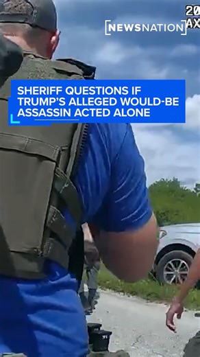 Martin County Sheriff William Snyder says investigators should consider the possibility the attempted assassination of former President Donald Trump may have been a collaborative effort. More: https://trib.al/koOCu0R | NewsNation