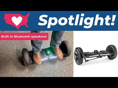 SWFT Folding Hoverboard Demo | Self‑Balancing, Foldable, 9 MPH Ride & Bluetooth Speaker