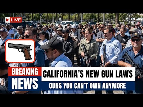 Which Guns Are Banned Now? California’s New Law Breakdown!
