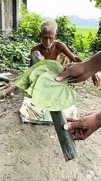 Amazing Bamboo Betel Leaf Holder Making 🎋 😱 Traditional Village #viral