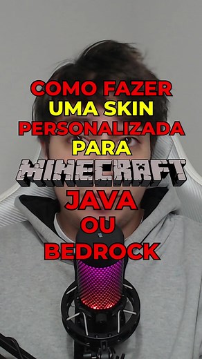 Como Criar uma Skin Personalizada no Minecraft
